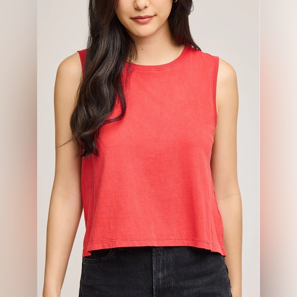 Olivia Rae New York Coral Cropped Tank - Buttery Soft Casual Activewear